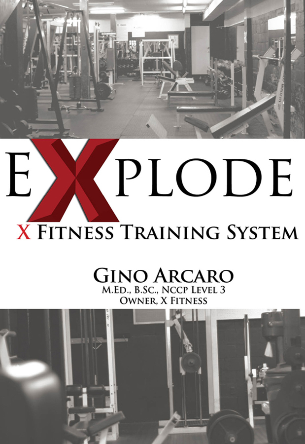 eXplode: X Fitness Training System Cover